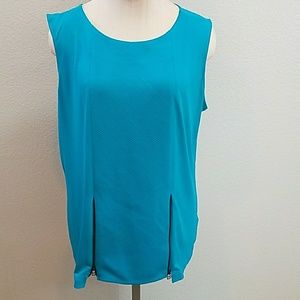 Worthington dark turquoise tank top Size XL